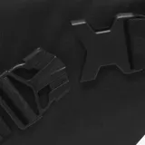 Riñonera Nike Elemental Premium color negro, con compartimento principal con cierre, bolsillo frontal adicional con cierre y logo de la marca estampado en tono sutil.
