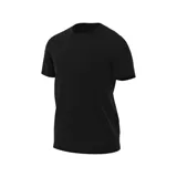 Remera Nike de hombre color negro, de corte clásico y mangas cortas. Confeccionada en tejido de algodón denso con tecnología Dri-FIT.