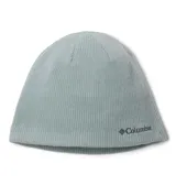 Gorro de lana tejido en color azul claro, con tecnología reflectante térmica Omni-Heat en el interior y logo de la marca bordado en el frente.