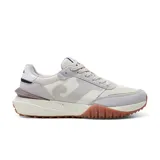 Championes Joma C.501 color gris claro y beige, con detalles en marrón. Fabricados con malla transpirable y piel sintética.