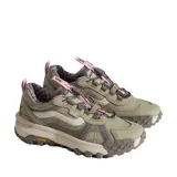 Championes Vans Crosspath Xc Gore-Tex Mte de diseño todoterreno en color verde oliva. Presentan sistema de ajuste rápido, entresuela de EVA UltraCush para mayor amortiguación y suela Vibram con compuesto XS Trek Evo para un agarre superior en diversos terrenos.