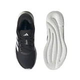 Championes de running Adidas Supernova Ease, color negro con detalles en blanco, ideales para entrenamiento y carreras de 10K.