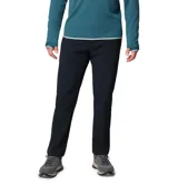 Pantalon de senderismo color negro, con cintura elástica parcial, cinturón integrado y múltiples bolsillos funcionales. Confeccionado en tejido técnico transpirable con tecnología de secado rápido y protección solar.