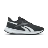 Championes deportivos Reebok Energen Run 3, color negro con detalles en blanco. Presentan tecnología FuelFoam en la entresuela para mayor amortiguación y un diseño de malla transpirable.
