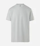 Remera deportiva Get Over de color azul marino, confeccionada en tech fleece con tecnología dry de secado rápido, cuello redondo y manga corta, de corte holgado.
