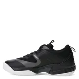 Championes deportivos Topper modelo Angel, color negro con suela blanca. Presentan un diseño ergonómico con capellada de malla y refuerzos sintéticos, ideal para actividades físicas y uso diario.