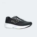 Championes New Balance modelo 680 V9, color negro con entresuela blanca y logo "N" distintivo en el lateral. Confeccionados con malla transpirable y amortiguación Fresh Foam.