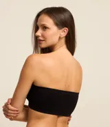 Soutien strapless Lov, sin relleno y sin copas, confeccionado en poliamida seamless color nude.