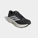 Championes de running Adidas Supernova Rise 3, color negro con detalles en blanco. Presentan exterior técnico Primeweave, mediasuela Dreamstrike+ para mayor amortiguación y suela Lighttraxion para un agarre óptimo.