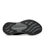 Championes de trekking y trail running Merrell Morphlite, color negro con entresuela gris, diseñados para asfalto y montaña.