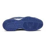Championes Asics Gel-backhand, color azul con detalles en blanco.