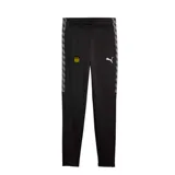 Pantalón de entrenamiento Puma del Club Atlético Peñarol, color negro con detalles laterales estampados en gris. Cuenta con cintura elástica, logo de la marca y escudo del club en el frente.