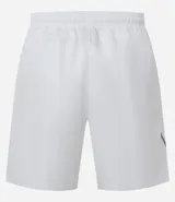 Bermuda deportiva Get Over de tejido plano, con cintura elástica ajustable mediante cordón, bolsillos laterales y recortes con detalle de red en los laterales.