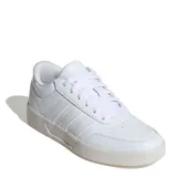 Championes Adidas Breaknet 3.0 de estilo urbano inspirado en el tenis, confeccionados con capellada sintética de alta calidad en color blanco y suela de goma flexible.