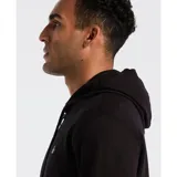Buzo hoodie negro con cierre completo, confeccionado en felpa suave. Incluye logo Sticker Pete en el pecho.