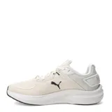 Championes de running Puma Skyrocket Lite 2, color beige con detalles en negro. Presentan un diseño de malla transpirable, cierre con cordones y suela de goma con amortiguación ligera.
