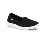 Zapatillas casuales Actvitta de estilo slip-on, confeccionadas en tejido de malla (mesh) color azul marino, con suela blanca de goma flexible y diseño ergonómico.