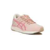 Championes Asics modelo Streetwise, color rosado con detalles en tono tostado y blanco, con cordones rosados y el logo de la marca en los laterales.