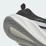 Championes de running Adidas Supernova Ease 2, con exterior de malla técnica en color negro y detalles plateados. Cuenta con mediasuela Dreamstrike para mayor amortiguación y suela de caucho.