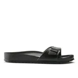 Sandalias Birkenstock Madrid Eva color negro, de goma eva, con hebilla ajustable.