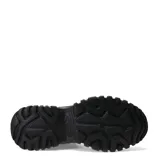 Championes de seguridad unisex color negro, con diseño acordonado, puntera reforzada y suela de goma con relieve antideslizante.