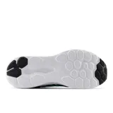 Championes New Balance 411v3 para hombre, color azul marino con logo verde agua y suela blanca.