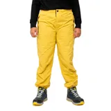 Pantalón impermeable Diadora modelo Rain Pantaloni Imp.ring, color amarillo lima, con bolsillos laterales con cierre y puños elásticos en los tobillos.