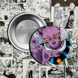 Pin metálico con imagen de Gohan Super Saiyan.