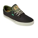 Championes Etnies Jameson 2 Eco X TFTF, color negro con detalles en verde.