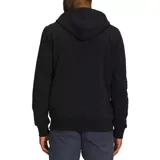 Buzo con capucha verde con logo blanco de The North Face estampado en el pecho y bolsillo tipo canguro.