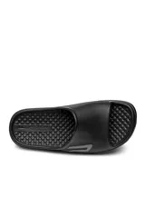 Chancletas de faja Pegada en color blanco, con tecnología Levitech y logo lateral en gris.