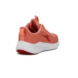 Championes Diadora Marinela para mujer, color salmón con detalles en rojo y suela blanca.