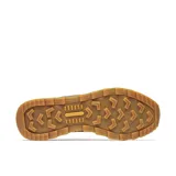 Championes Merrell modelo Alpine 83, de diseño retro con combinación de tonos tierra. Presenta una parte superior confeccionada en gamuza y textil, con entresuela de espuma EVA en color gris y suela de goma dentada.