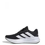 Championes Adidas Galaxy 7 W, color negro con detalles blancos, ideales para running.
