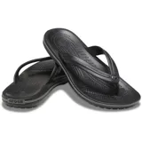 Ojotas tipo flip-flop de color verde oliva con una franja blanca decorativa alrededor de la entresuela. La suela es texturizada y la tira es de TPU.