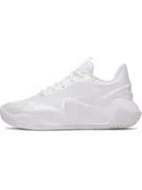 Championes Under Armour modelo Ace Low 2, color blanco, con parte superior de jacquard tejido transpirable, puntera de goma y amortiguación UA HOVR.