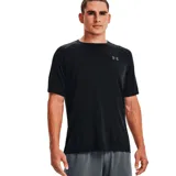 Remera Under Armour de hombre, modelo Tech 2.0, color negro con logo en el pecho.