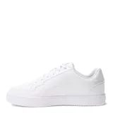 Championes urbanos Puma Caven 2.0, color blanco, con diseño clásico de corte bajo, perforaciones en la puntera y logo de la marca en el lateral.