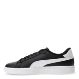 Championes urbanos Puma modelo Smash 3.0, confeccionados en cuero de color blanco. Presentan un diseño clásico con cierre de cordones, suela de goma al tono y el icónico logo de la marca en el lateral y la lengüeta.
