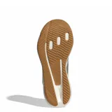 Championes de running Adidas modelo Duramo SL 2, color blanco con detalles en gris y suela de goma color caramelo. Presentan capellada de malla transpirable, mediasuela con tecnología LIGHTMOTION para mayor amortiguación y suela Adiwear para mayor tracción.