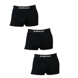 Boxer de hombre color negro con cintura elástica personalizada con el logo de la marca North Sails en color blanco.