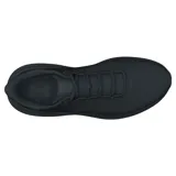 Championes de running Under Armour modelo Phade RN 3, color negro. Presentan una parte superior de malla ligera y transpirable con soporte estratégico, entresuela con amortiguación de EVA y suela de goma resistente con ranuras flexibles.