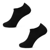 Pack de dos pares de medias de hombre N+ modelo Setubal, color negro.