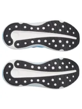 Championes de running Under Armour Infinite Elite 2, color azul vibrante con detalles en gris oscuro y suela blanca. Presentan parte superior de malla técnica transpirable, amortiguación UA HOVR+ de longitud completa para retorno de energía y diseño de talón estabilizador.