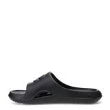 Sandalias tipo ojota Under Armour modelo Locker, color negro, con diseño ergonómico y logo de la marca en relieve sobre la banda superior.