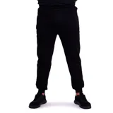 Pantalón deportivo Diadora de felpa, con cintura elástica ajustable mediante cordón y puños acanalados en los tobillos.