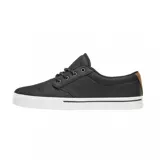 Championes Etnies Jameson 2 Eco, color negro con suela blanca.