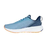 Championes de running 361° Cushion, color gris claro con detalles en azul y verde.