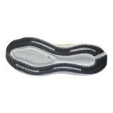 Championes de running Salomon modelo Aero Blaze 4, color amarillo claro con suela blanca y detalles negros.