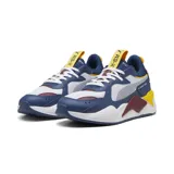 Championes Puma RS-X Geek, con diseño retro futurista vanguardista. Exterior de mesh con capas superpuestas de PU, suela de goma y formstrip de PUMA con líneas tridimensionales en el lateral interior y exterior.